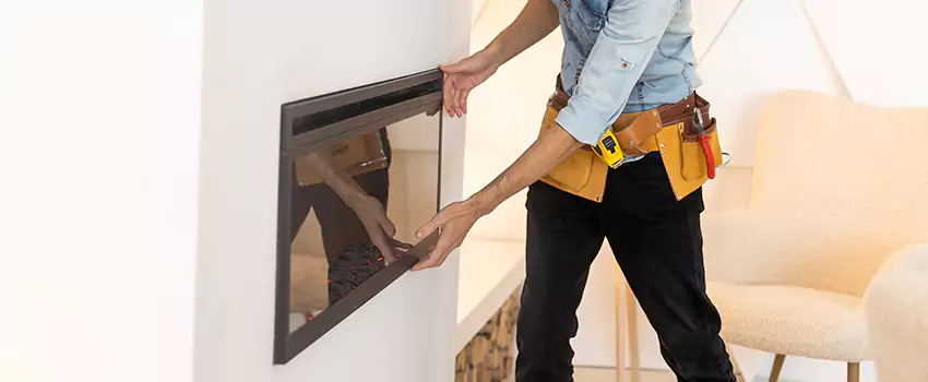Metal Fireplace Installation in Waterloo, Iowa
