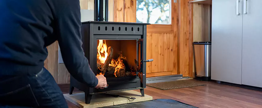Open Hearth Wood Fireplace Installation in Waterloo, IA
