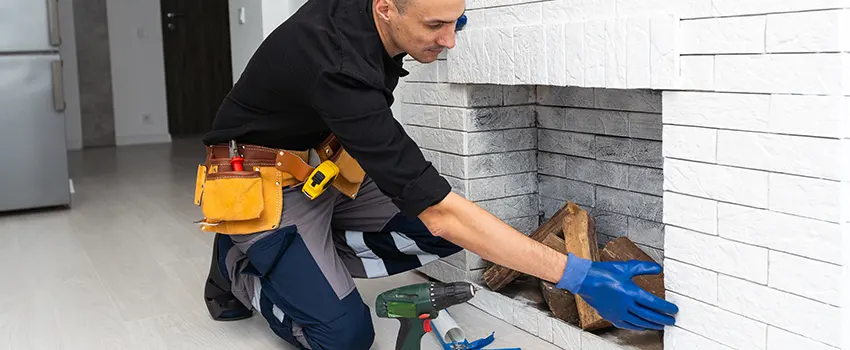 Fireplace Damaged Damper Frame Repair Services in Waterloo, Iowa