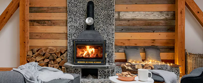 Thelin Hearth Products Direct Vent Gas Stove Fireplace Inspection in Waterloo, Iowa